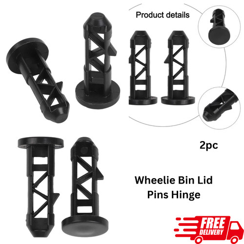 Wheelie bin lid pins - bin,