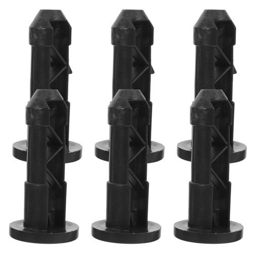 Pcs black nylon - wheelie, bin