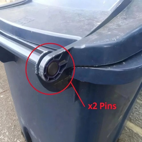 Wheelie bin lid hinge pin - wheelie,