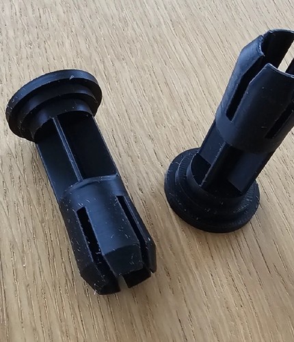 Wheelie bin lid pins - bin, hinge