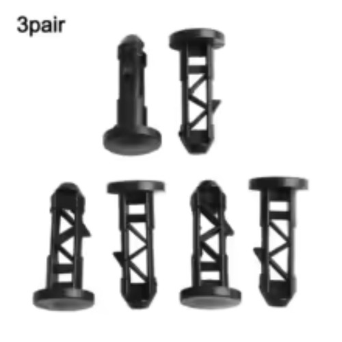 2pc 6pcs wheelie bin lid - bin, pins
